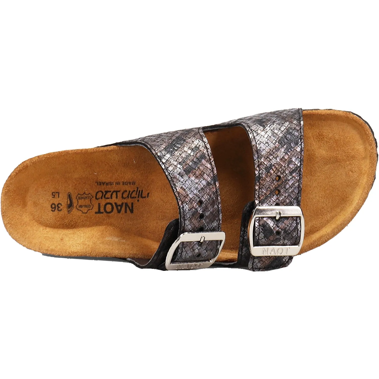 Women's Naot Santa Barbara Mixed Metallic Leather