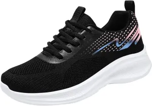 Women's Spring Running Shoes Athletic Shoes For Women Soft Sole Comfortable and Breathable Mesh lightweight Shoes