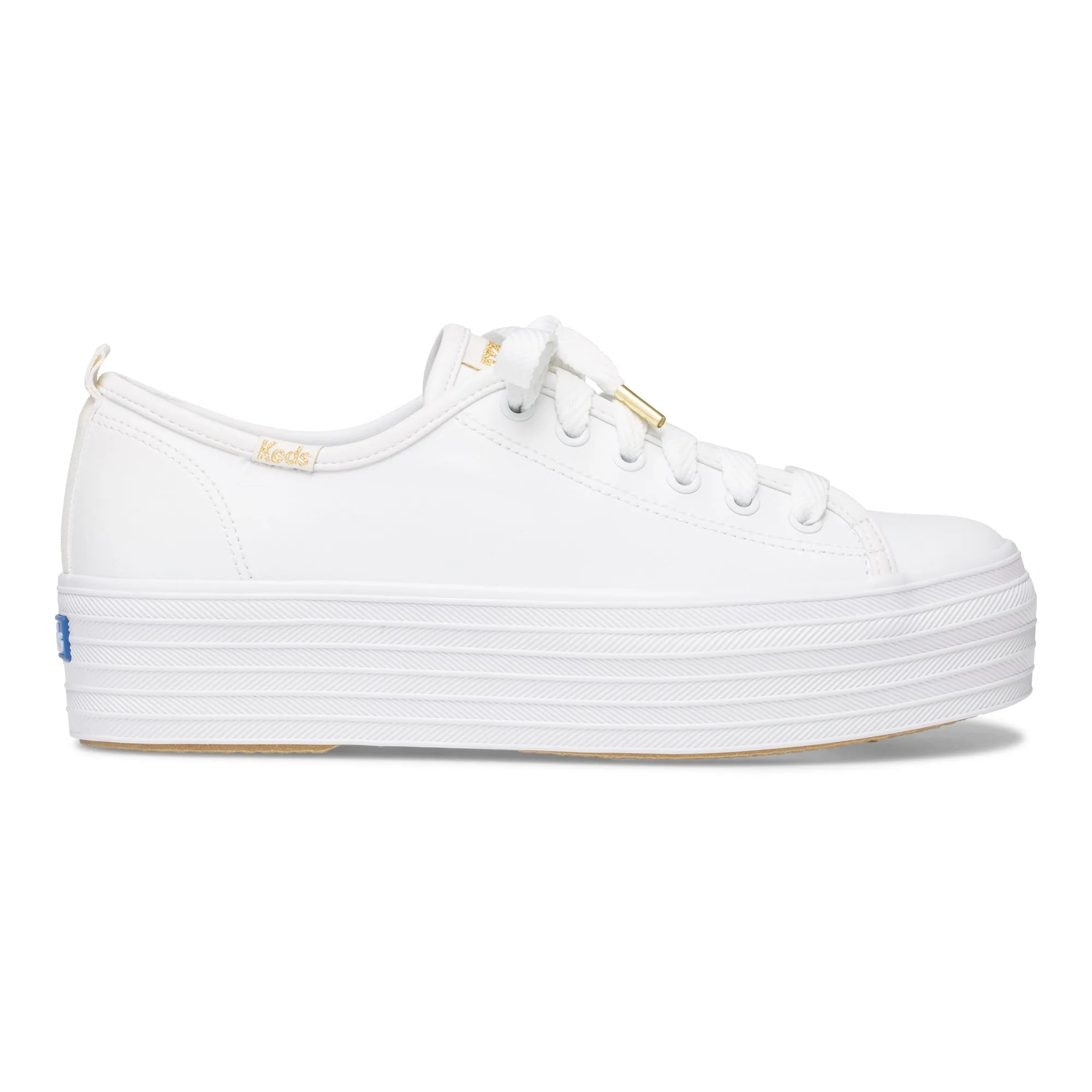 Women's Triple Up Leather White