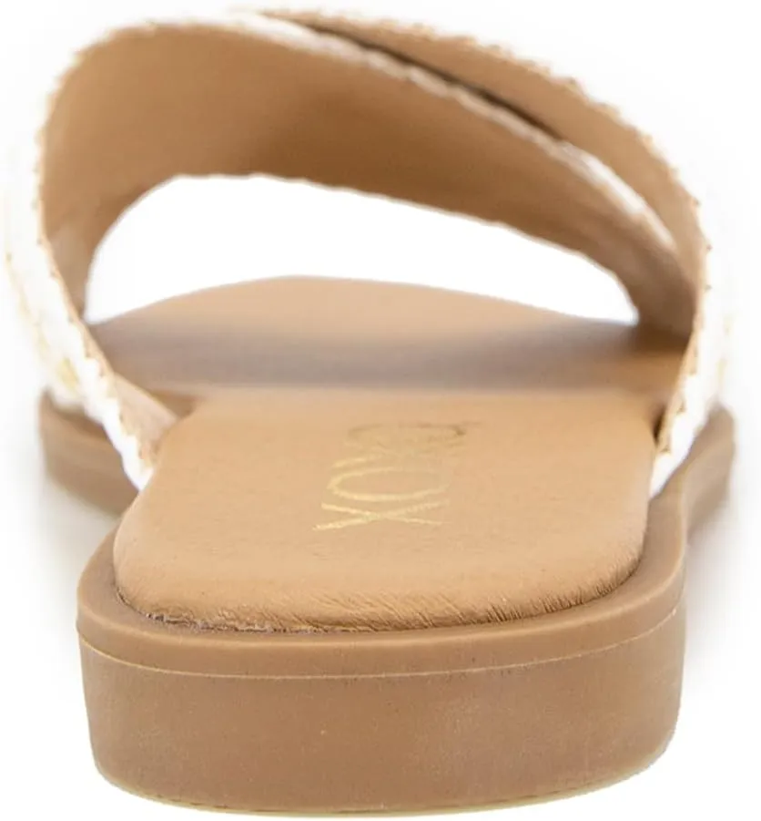 XOXO Women's Melly Flat Sandal