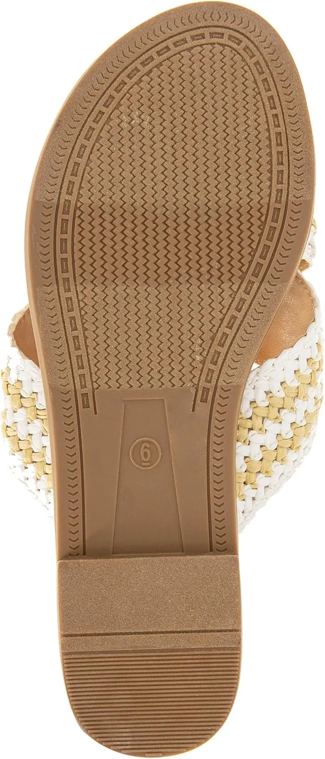 XOXO Women's Melly Flat Sandal